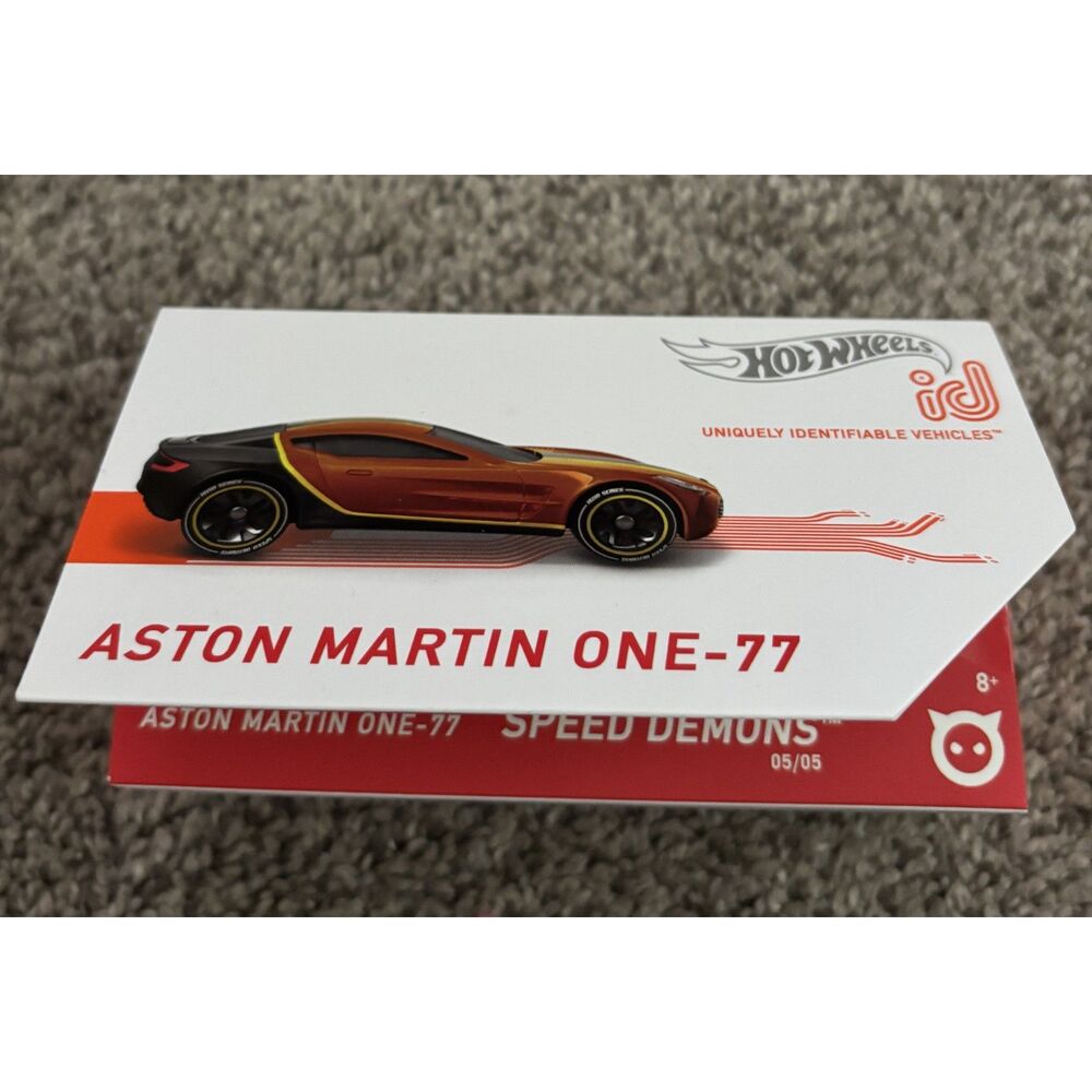 Hot Wheels id Aston Martin One-77 Speed Demons Series 1 05/05 Diecast Car
